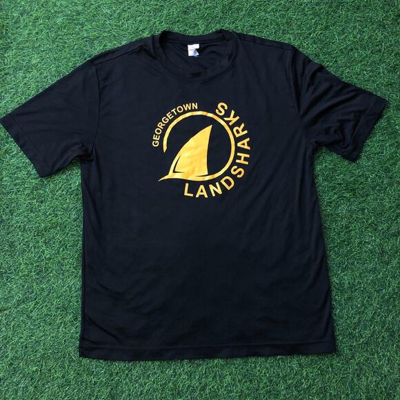 Georgetown, Texas ‘Land Sharks’ Motivational Graphic Tee - Picture 1 of 5